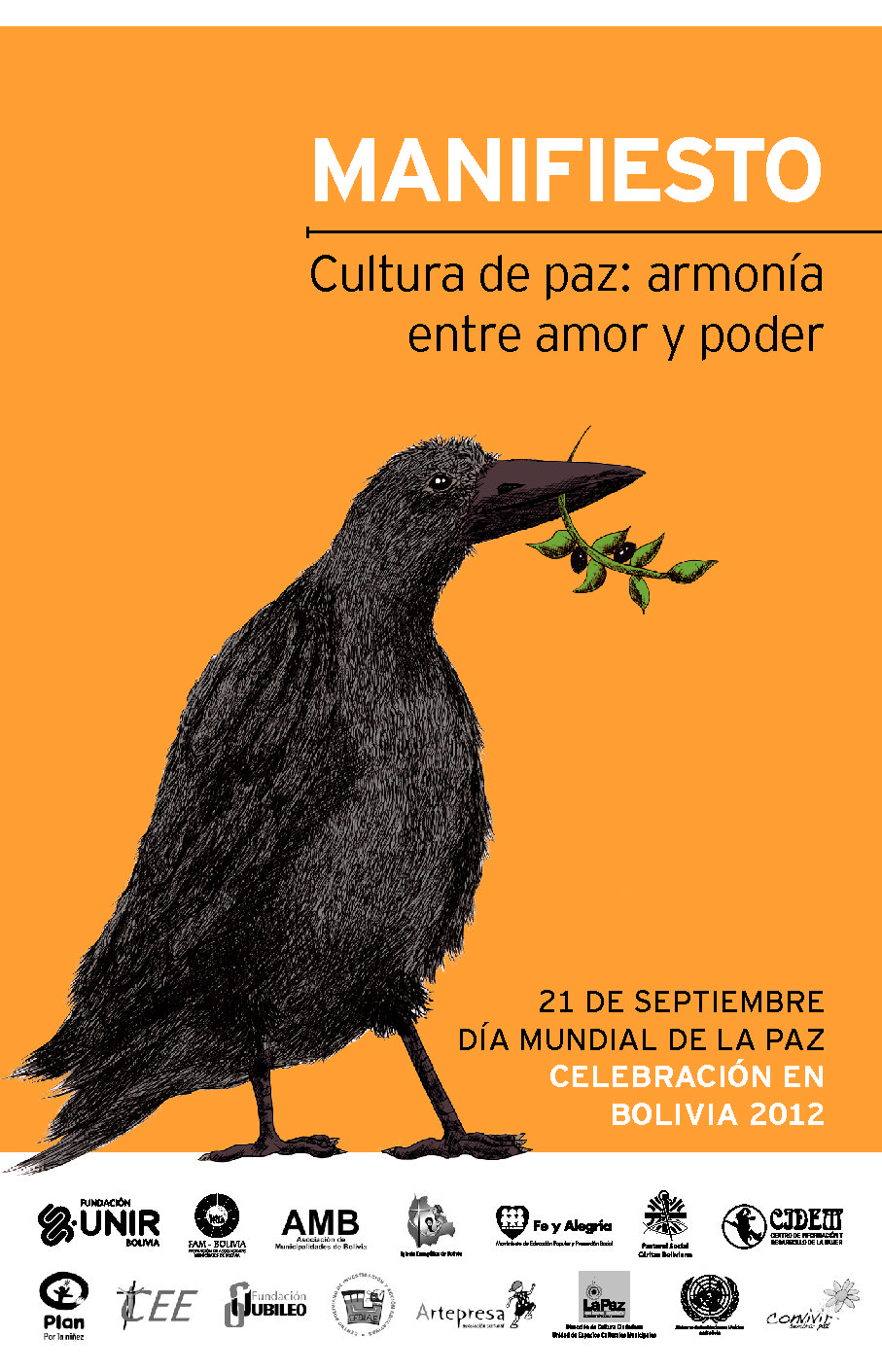 Manifiesto Cultura de paz 2012